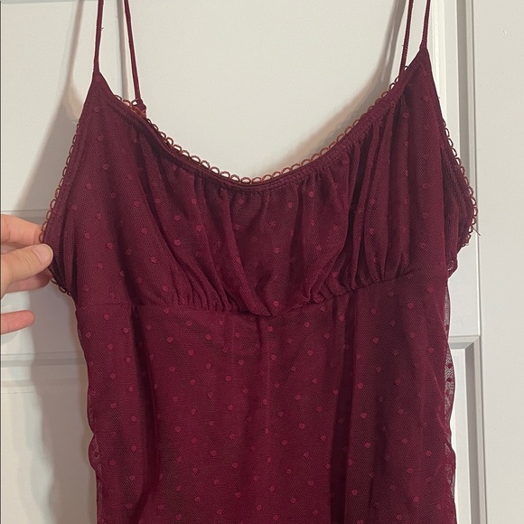 Altar’d State Mini Lace Ruffle Dress - Picture 2 of 8